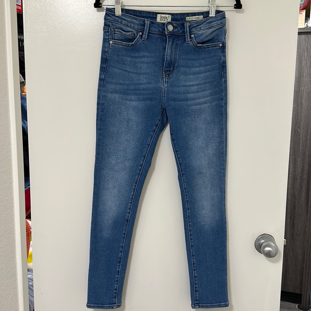 Skinny jeans petite blue , size 5/27